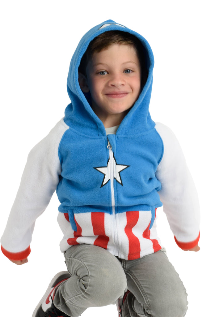 Captain america hot sale toddler hoodie