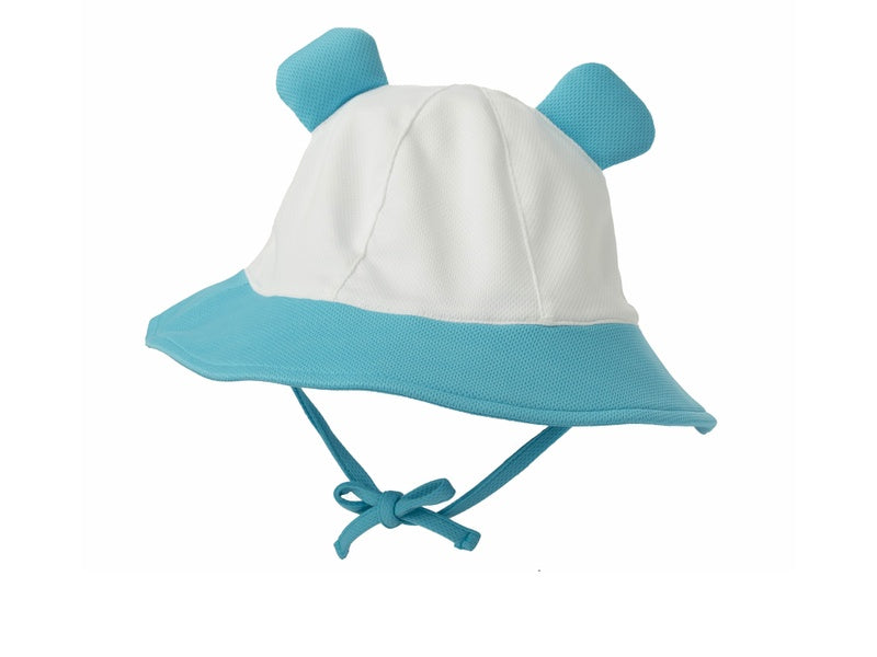 Bear Breathable Bucket Hat for Babies Toddlers 2 Colors Available